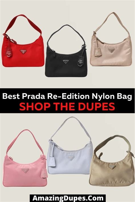 prada re edition bag dupe|prada's luxury beach bag.